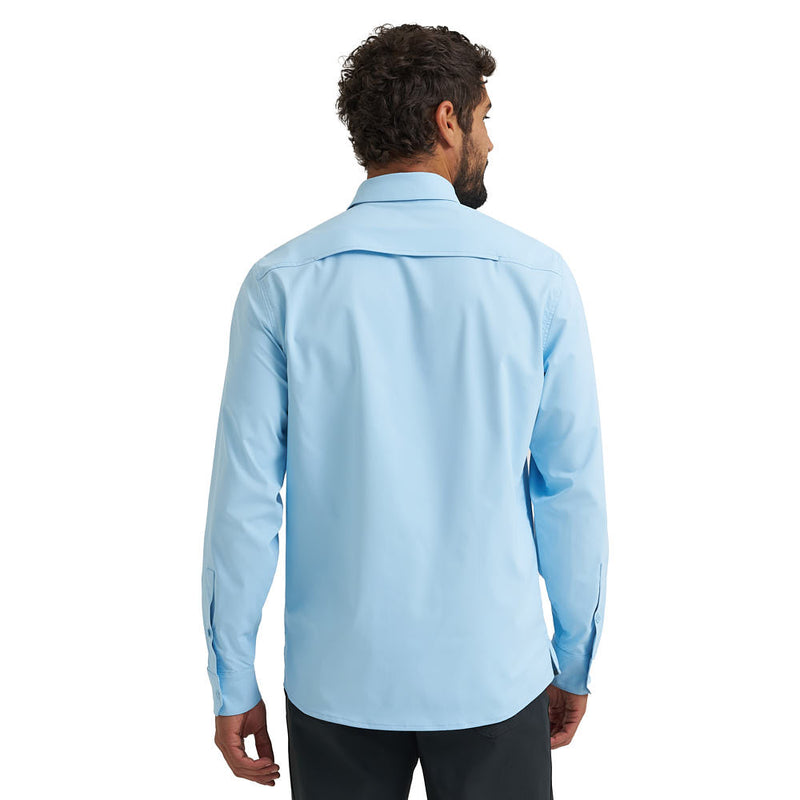 Wrangler Men's ATG Cerulean Live In Shirt