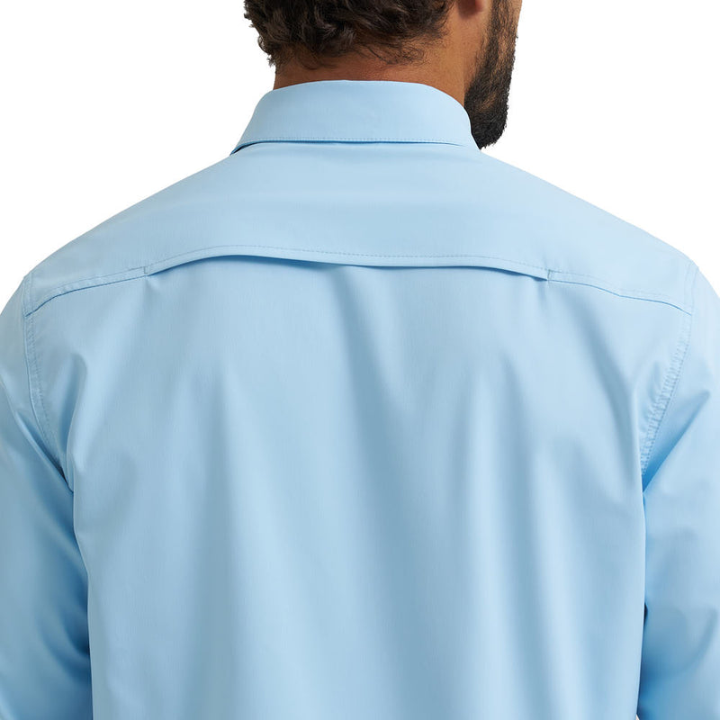 Wrangler Men's ATG Cerulean Live In Shirt