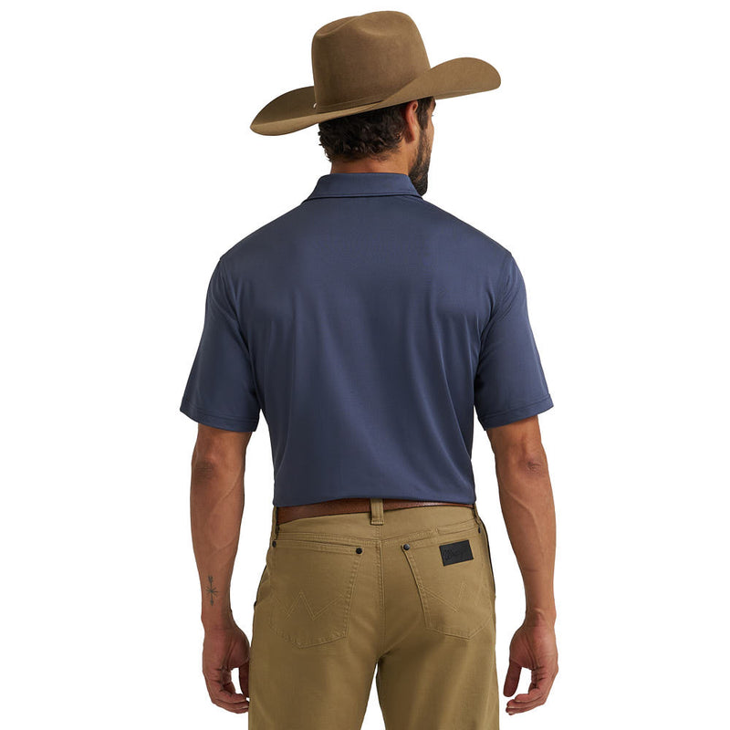 Wrangler Men's ATG Blue Nights Performance Polo