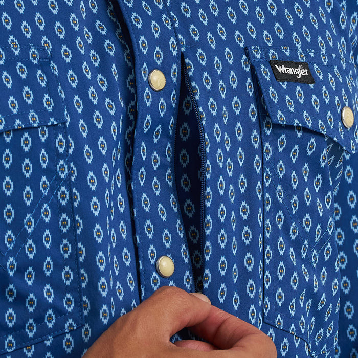 Wrangler Men's ATG Navy Peony Technical Shirt