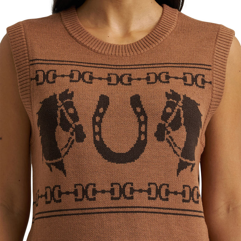 Wrangler Women's Americana Sweater Vest