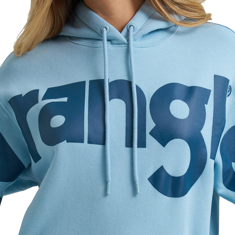 Wrangler Women's Blue Americana Logo Hoodie