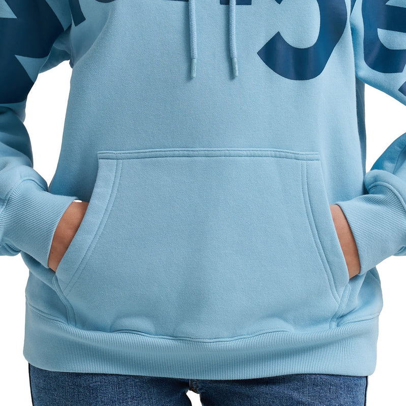 Wrangler Women's Blue Americana Logo Hoodie