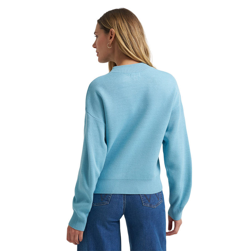 Wrangler Women's Blue Horse Sweater