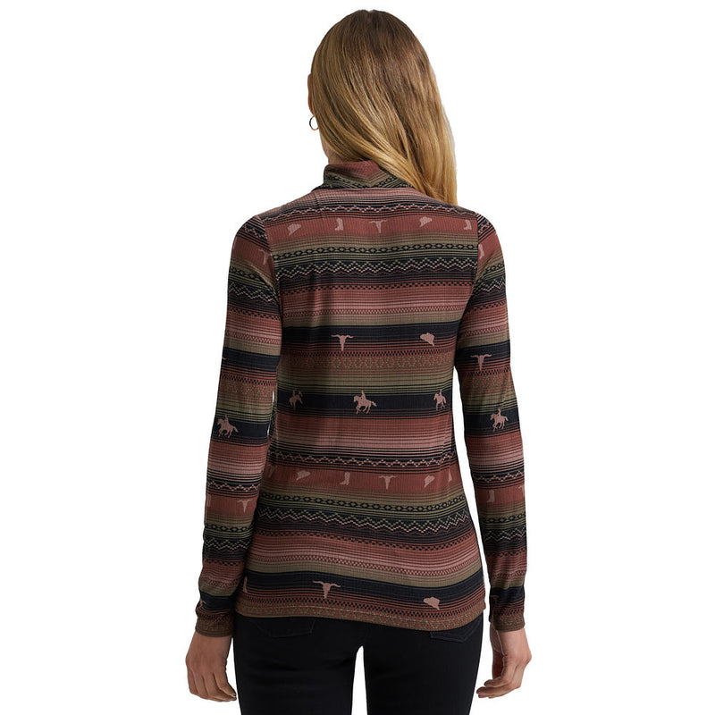 Wrangler Women's Brown Horse Shirt