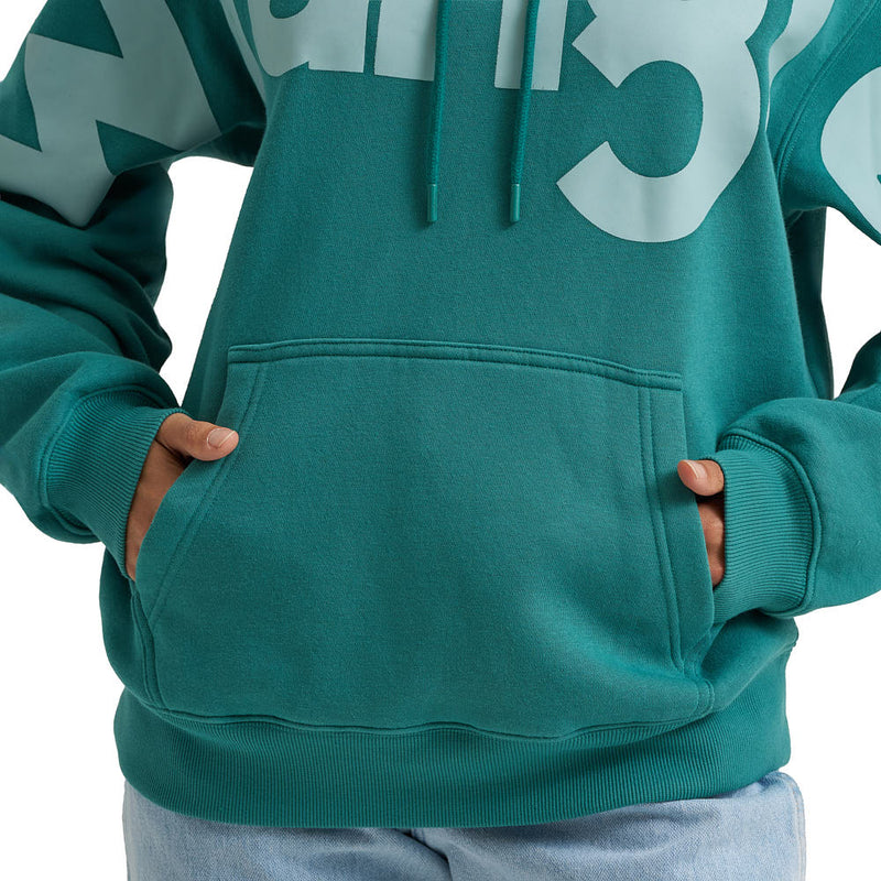Wrangler Women's Retro Vintage Turquoise Hoodie