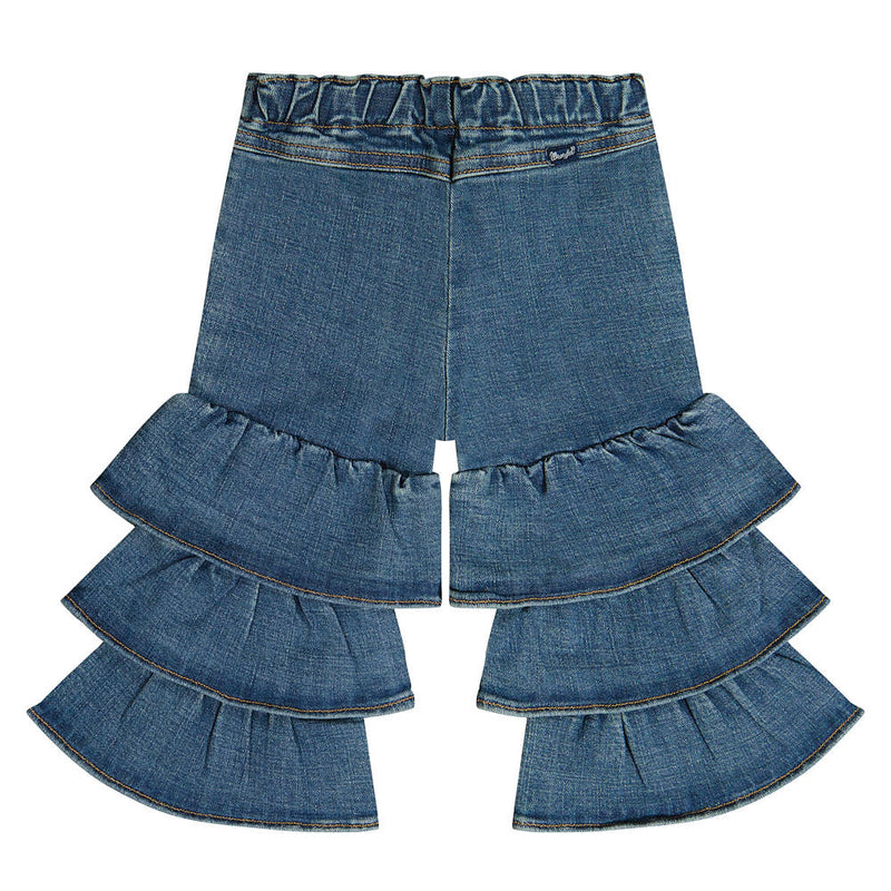Wrangler Infant Denim Tiered Flare Pants