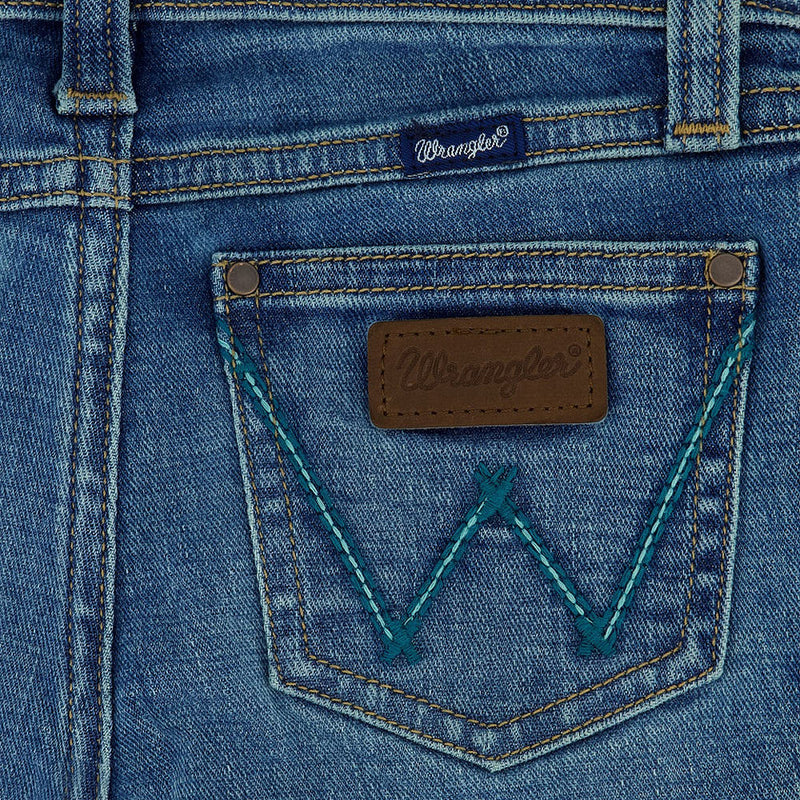 Wrangler Girl's April Boot Cut Jeans