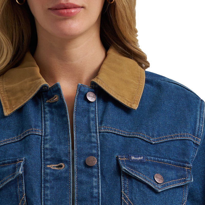 Wrangler Women's Denim Barn Coat