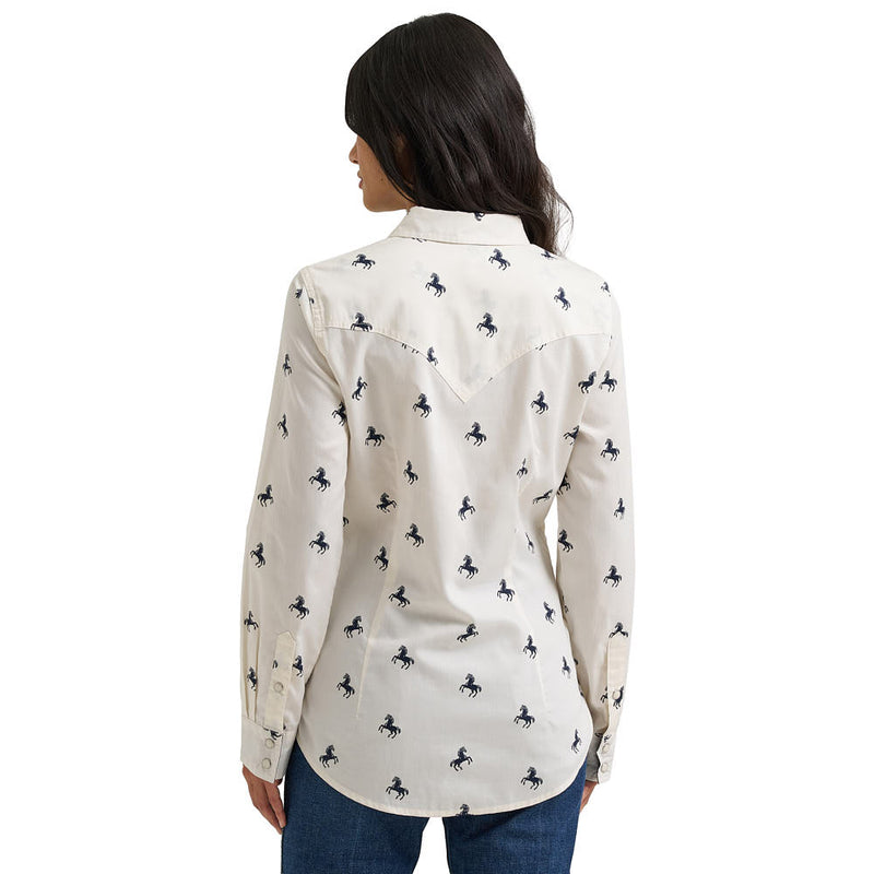 Wrangler Women's Horse Print Shirt