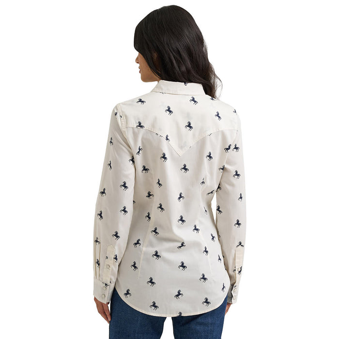 Wrangler Women's Horse Print Shirt