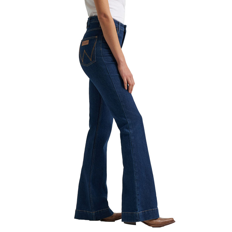 Wrangler Women's Emerie Riding Bell Trouser Jean