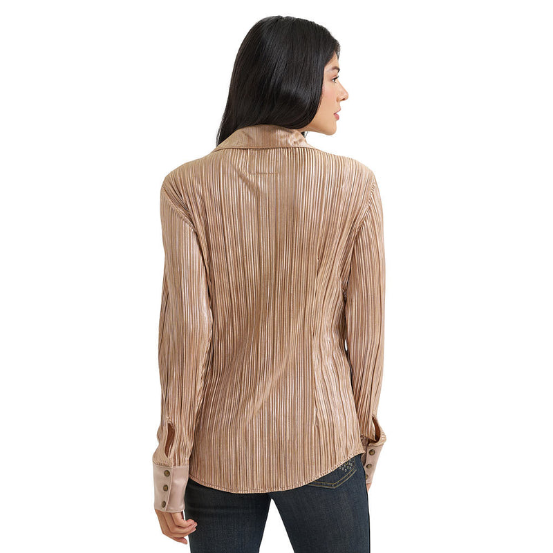Wrangler Women's Lainey Wilson Rose Gold Shirt