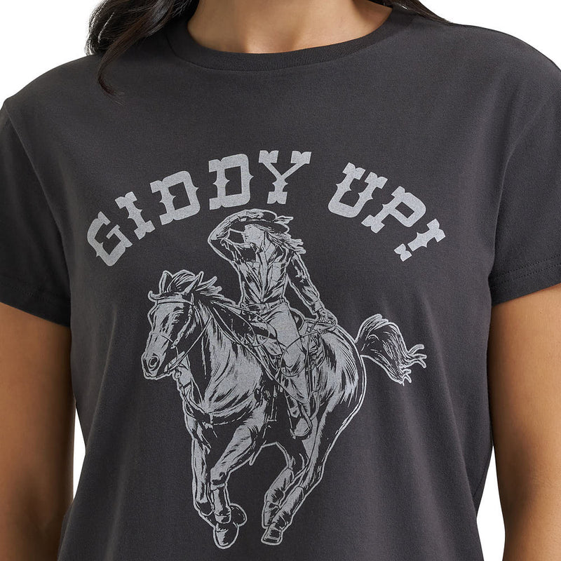 Wrangler Women's Lainey Wilson Giddy Up Tee Shirt