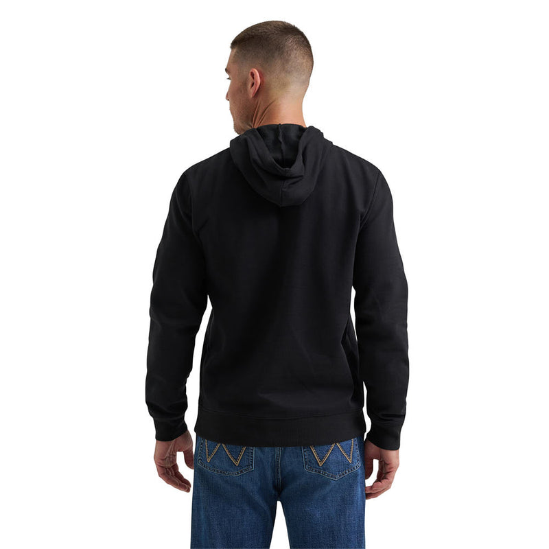 Wrangler Men's Black Logo Hoodie