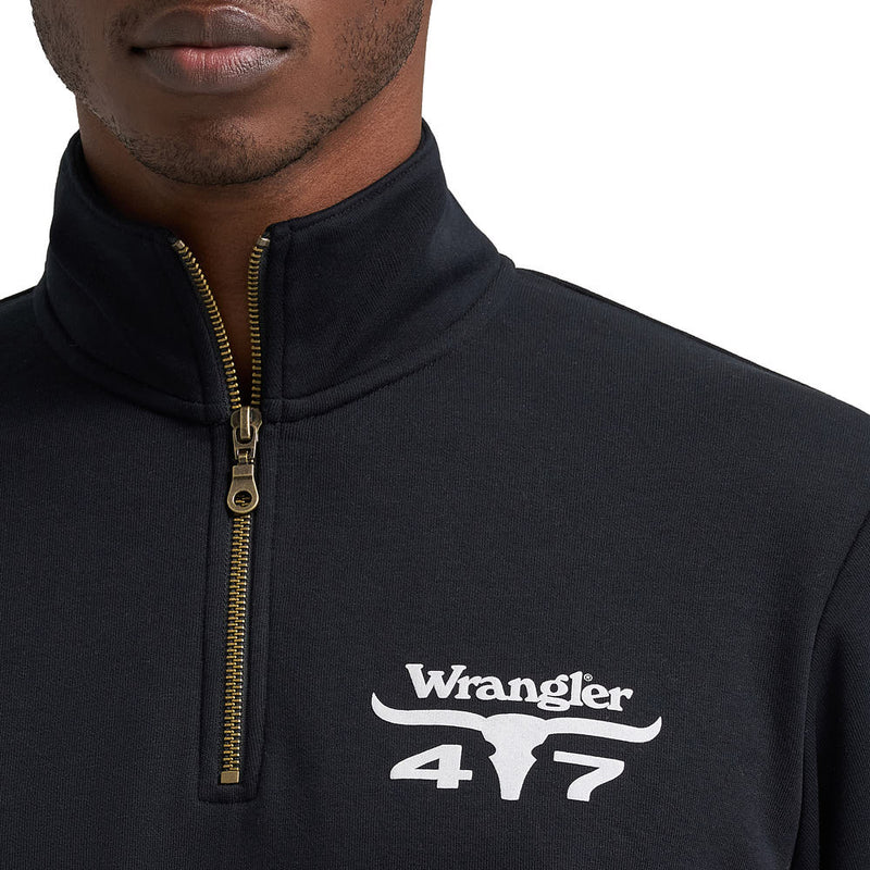 Wrangler Men's Black Beauty 47 Pullover