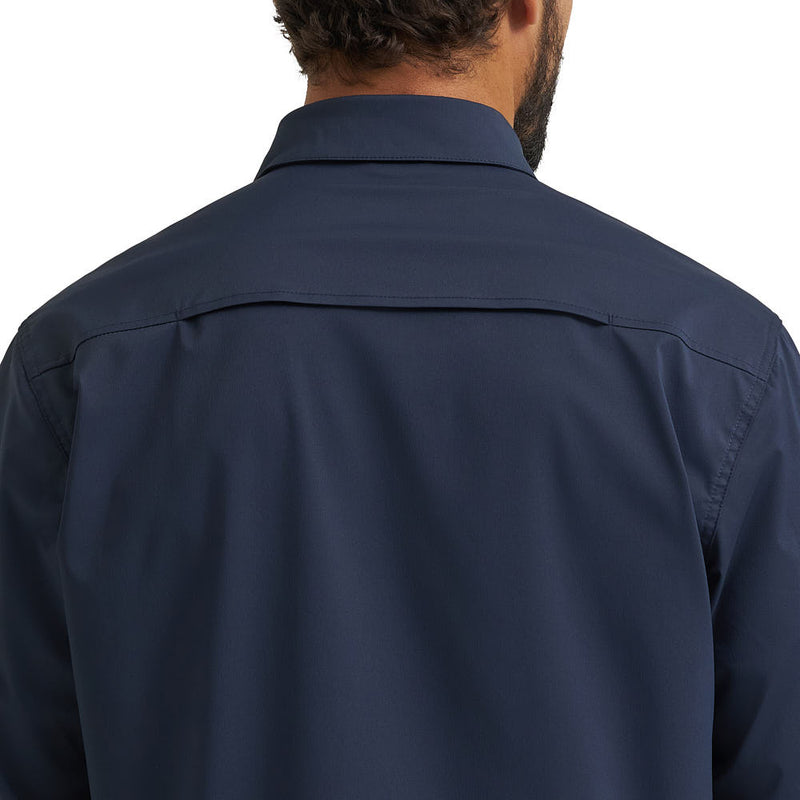 Wrangler Men's Dark Sapphire Live In Long Shirt