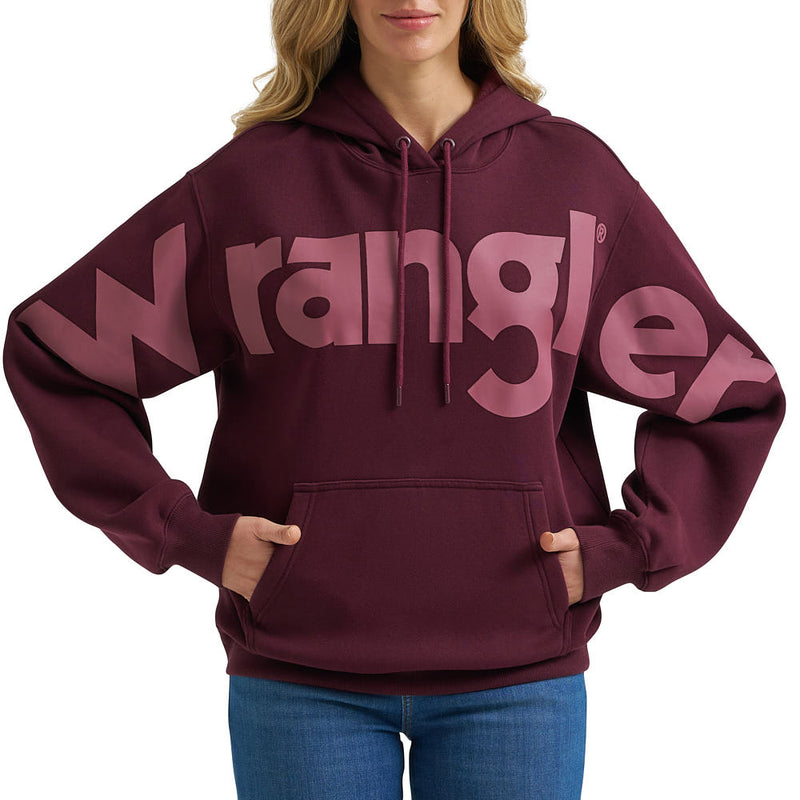 Wrangler Women's Port Punchy Logo Hoodie