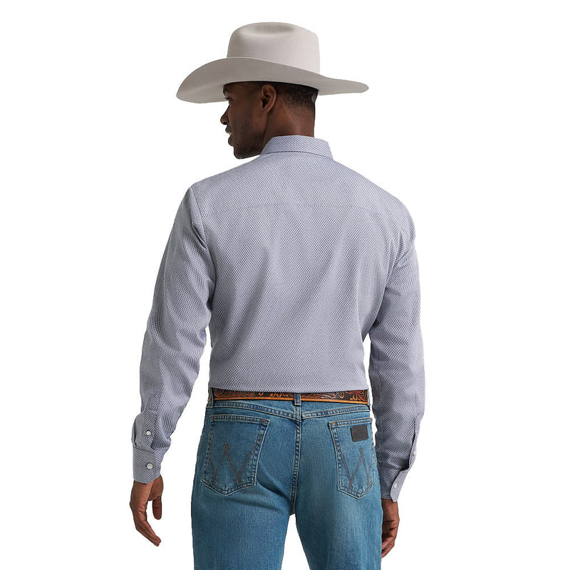 Wrangler Cody Johnson Grey Print Shirt