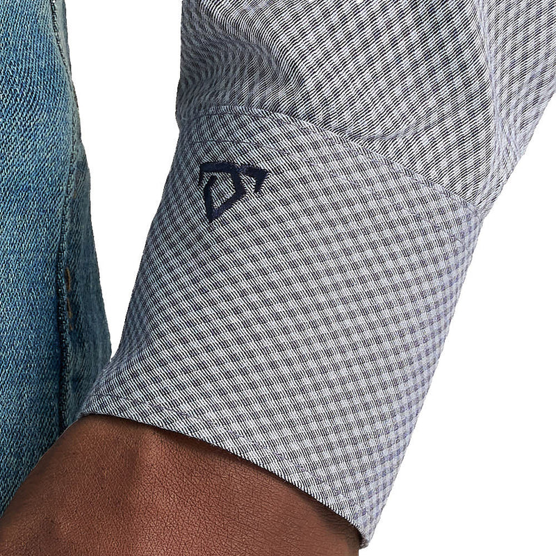 Wrangler Cody Johnson Grey Print Shirt