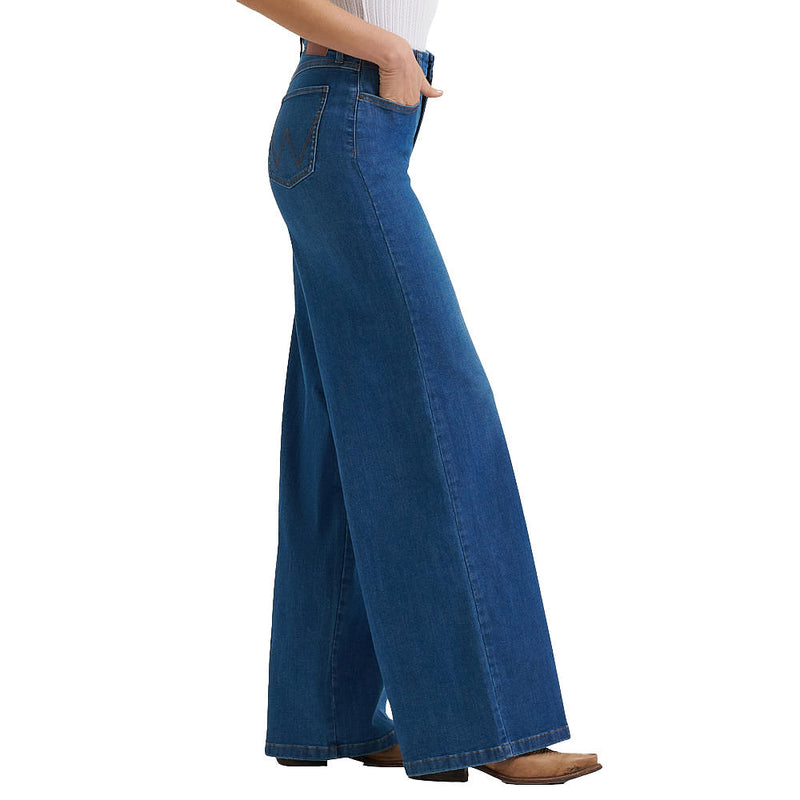 Wrangler Women's BeSpoke Vienne Wide Leg Jean