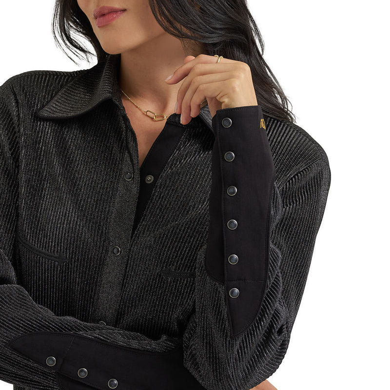 Wrangler Lainey Wilson Shimmer Night Sky Top