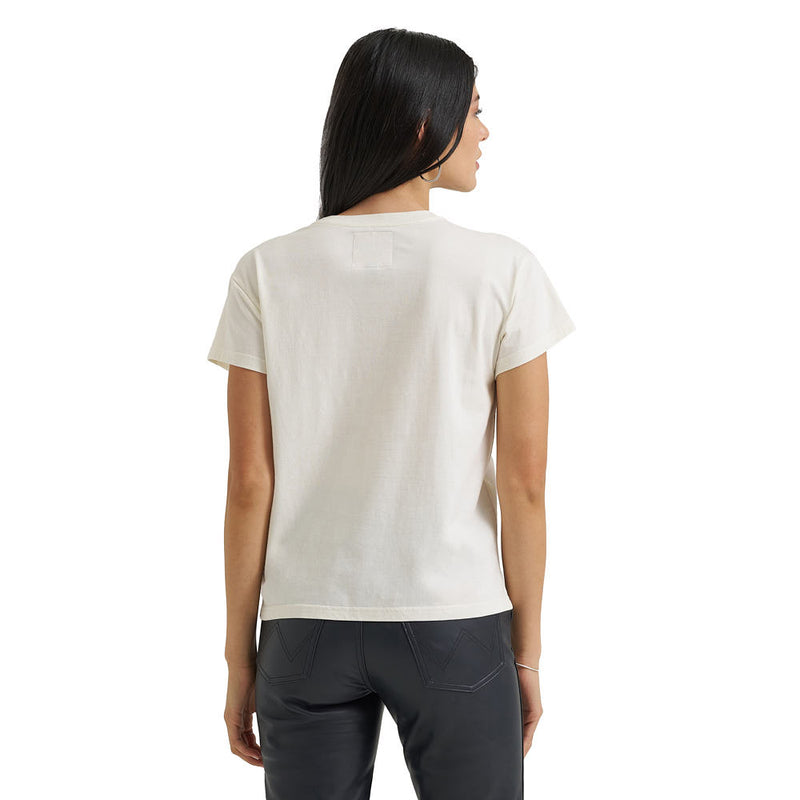 Wrangler Lainey Wilson White Peace, Love, & Cowboys Tee Shirt