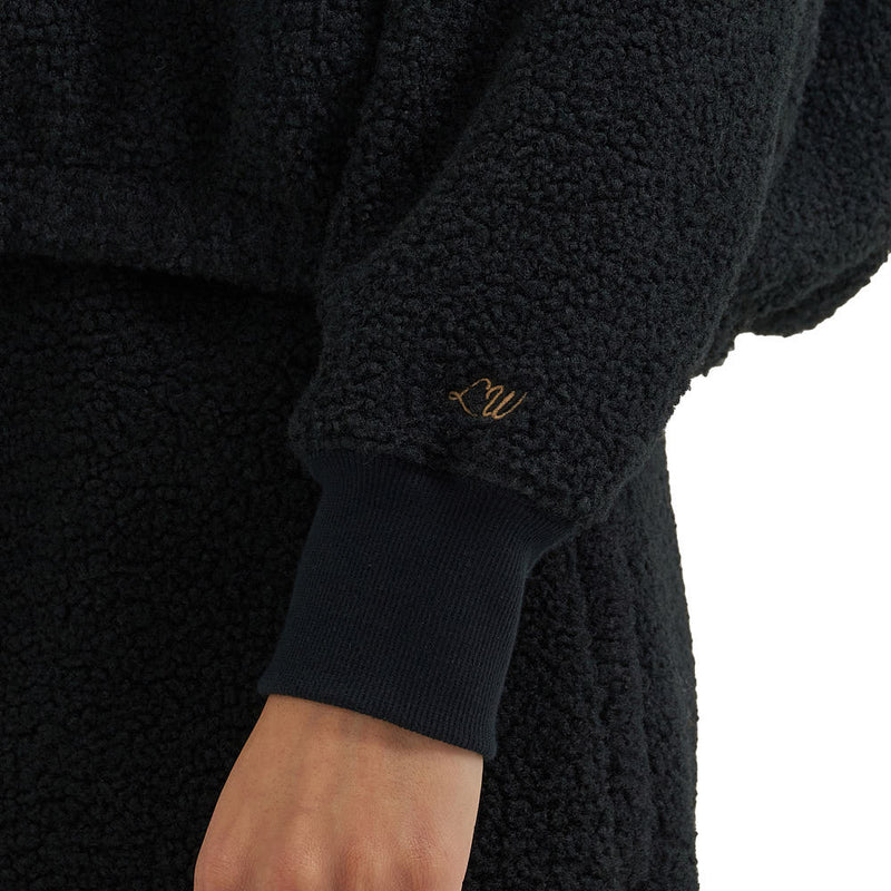 Wrangler Lainey Wilson Black Sherpa Sweatshirt