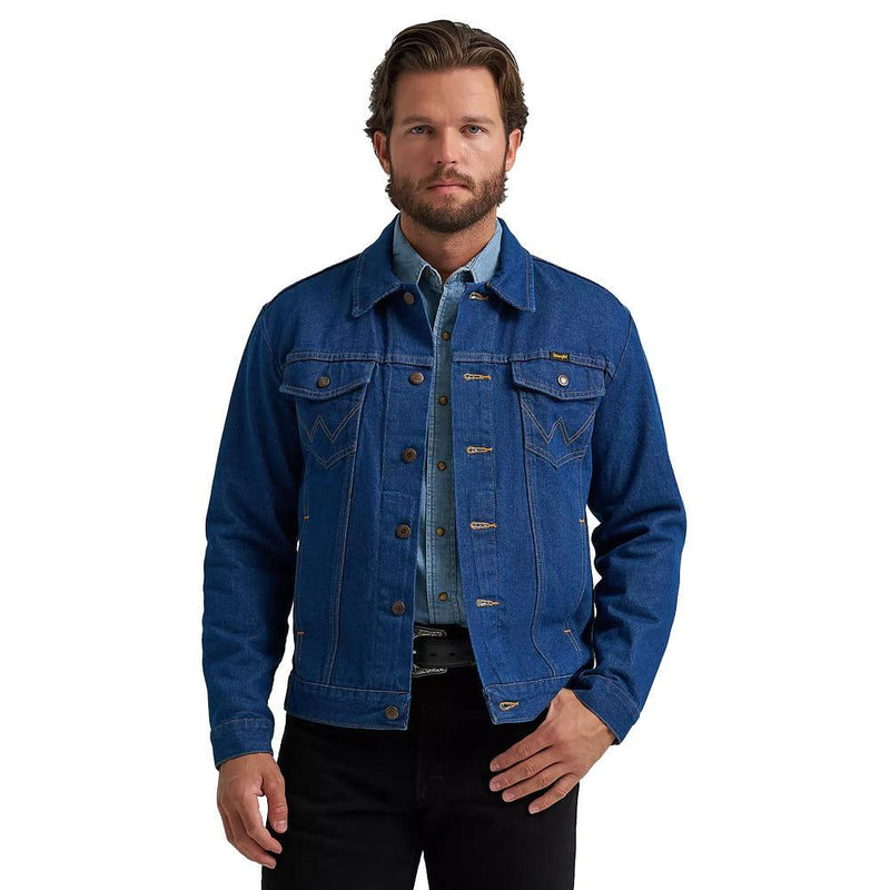 Men's Cowboy Cut Unlined Denim Jacket