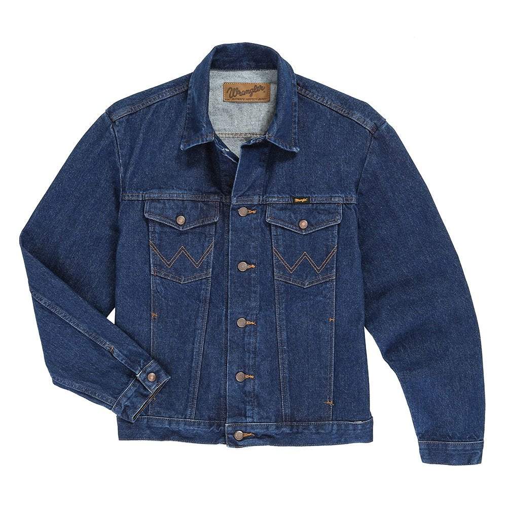 Wrangler Mens Pre-Washed Unlined Denim Jacket