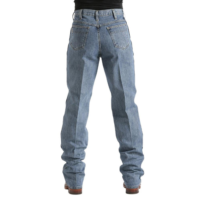 Men's Green Label Original Fit Medium Stonewash Jeans