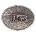 Christian Cowboy Attitude Belt Buckle