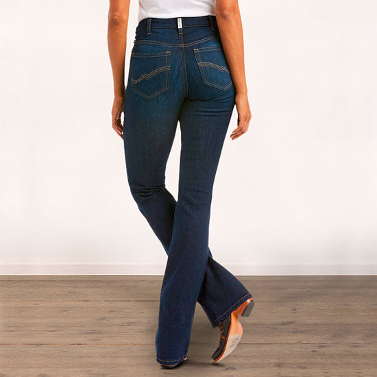 Ariat Womens REAL High Rise Ballary Jeans