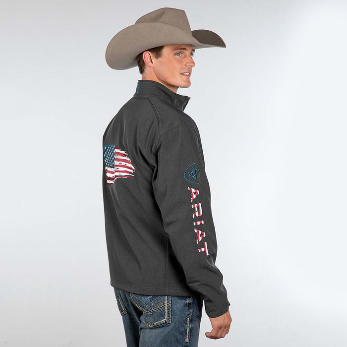 Ariat 2.0 Patriot Charcoal Softshell Jacket