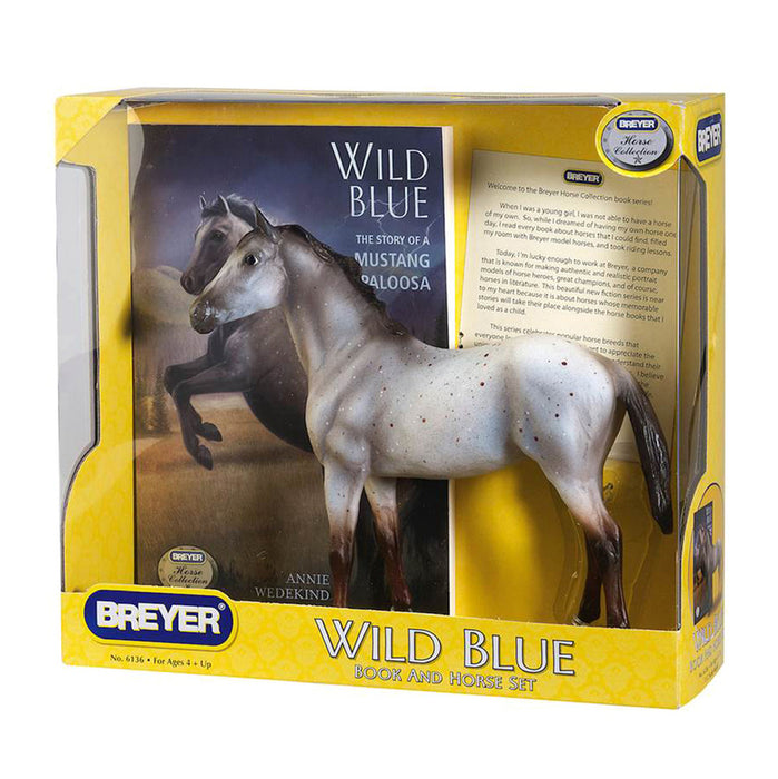 Wild Blue Horse And Book Set