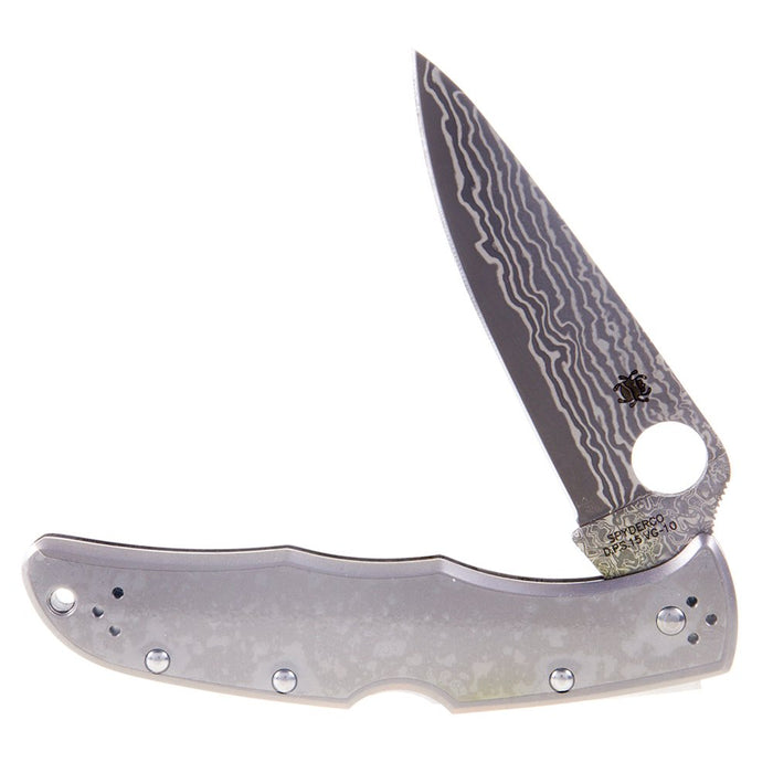 Endura 4 Titanium Damascus Pocket Knife Large