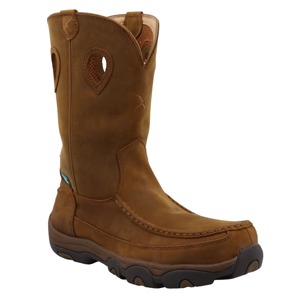 Twisted X Men's Distressed Saddle H20 Composite Toe Hiker Boot — NRS