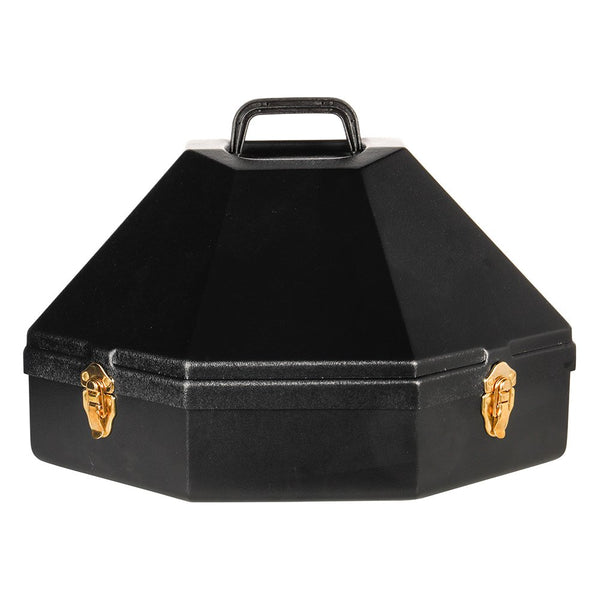 Hat Cans By Formco Black Buckaroo Hat Can Brim