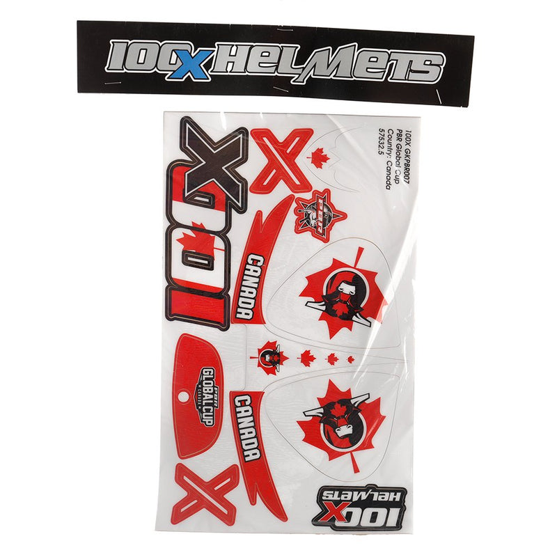 100 X Team Canada Stickers