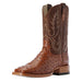 Men's Barker Brandy Full Quill Ostrich 11" Autumn Tan Top Cowboy Boots