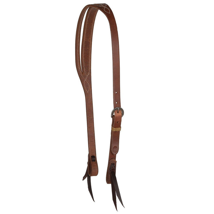 Slit Ear Stitched Oiled Headstall