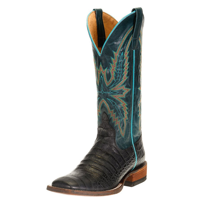 Women's Bite In Shining Armour Turquoise Top Boot