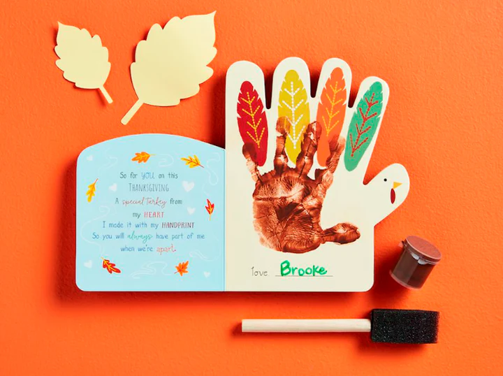 Mud Pie Thankful For Grandma Handprint Book Set