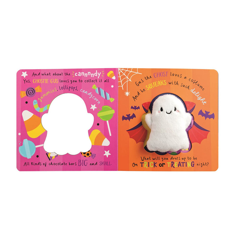 Mud Pie Ghost Halloween Plush Book