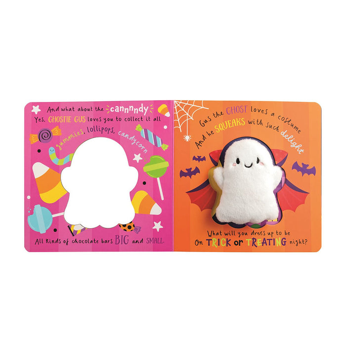 Mud Pie Ghost Halloween Plush Book