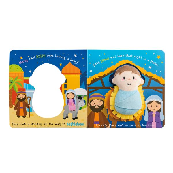 Mud Pie Nativity Plush Book