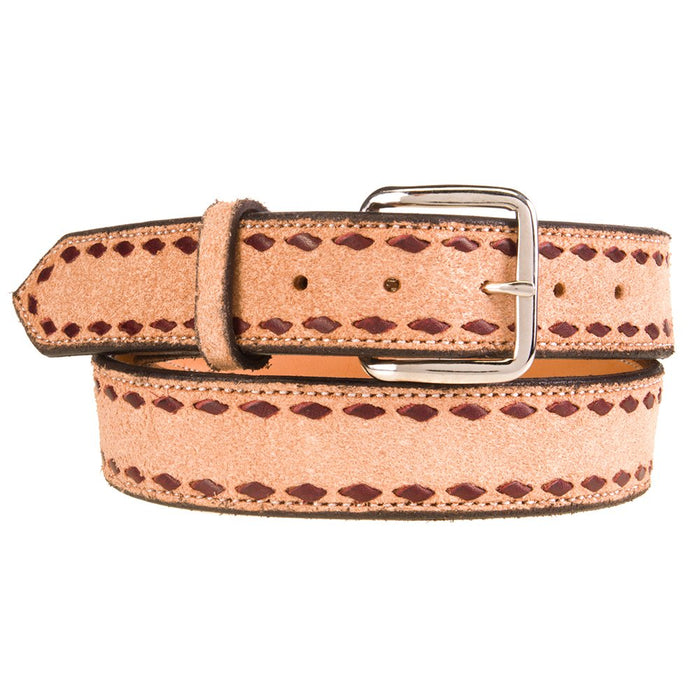 Roughout Buckstitch Belt
