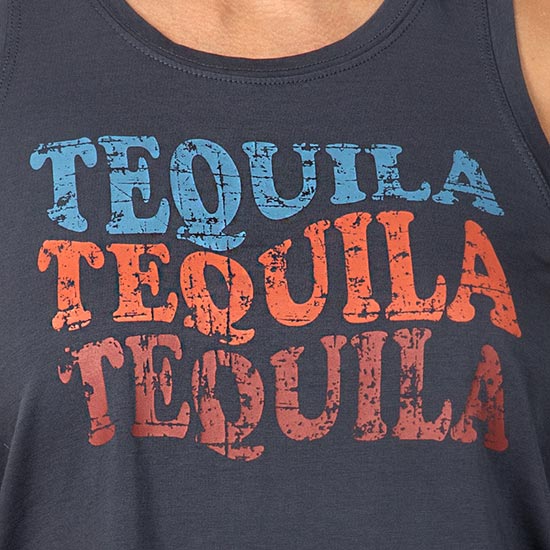 Rock & Roll Denim Denim Tequila Tank