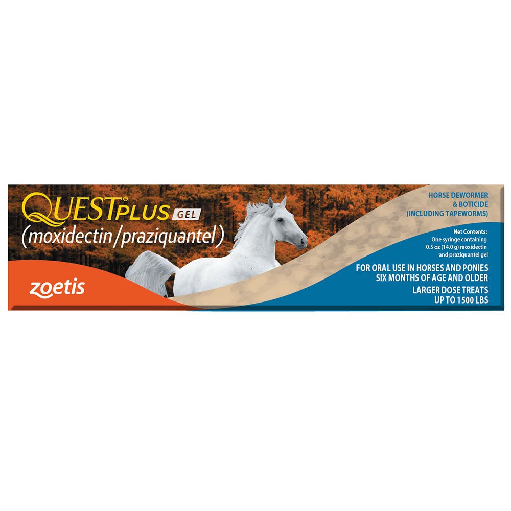 Zoetis Animal Health Quest Plus Gel Equine Dewormer — NRS