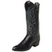 Men's Classic Black London Calf Cowboy Boots